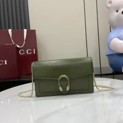 Gucci Green Dionysus Chain Shoulder Bag 837374 #B55648