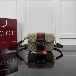 Gucci Horsebit 1955 Mini Shoulder Bag 21x14.5x5.5cm #B63862 Gucci Horsebit 1955 Mini Shoulder Bag 21x14.5x5.5cm #B63862