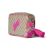 Gucci Medium crossbody bag with print in beige and dark brown #B51552