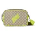 Gucci Medium crossbody bag with print in beige and dark brown #B51552