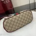 Gucci Ophidia small shoulder bag in beige and brown GG fabric size:23×21×12cm #B53794
