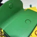 Gucci x Adidas 727791 Green Saddle Bag, Top Quality, 20.5x12x5.5cm #B61838