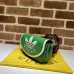 Gucci x Adidas 727791 Green Saddle Bag, Top Quality, 20.5x12x5.5cm #B61838