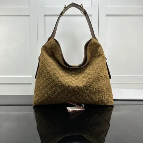 Gucci's Stylish Hobo Bag in Brown 850546 #B55643