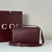 gucci Elegant White Crossbody Bag with Gold Accent 846705 #B55645