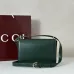 gucci Elegant White Crossbody Bag with Gold Accent 846705 #B55645