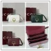 gucci Elegant White Crossbody Bag with Gold Accent 846705 #B55645