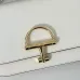 gucci Elegant White Crossbody Bag with Gold Accent 846705 #B55645