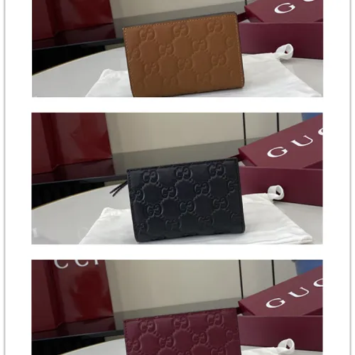 GUCCI 847508 Top-Level Boutique Quality Wallet - Brown (Size: 11-8.5-3) #B59468