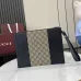 Gucci 795487 GG Pattern Zip Clutch with Wrist Strap 28-22-3cm #B61859