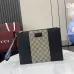 Gucci 795487 GG Pattern Zip Clutch with Wrist Strap 28-22-3cm #B61859