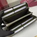Gucci 835120 Green Grained Leather Zip-Around Wallet 19x10x2cm #B61862