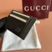 Gucci 856561 Card Case - GG Supreme Canvas & Leather (Black/Beige) #B60521