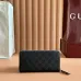 Gucci 856562 Continental Wallet - GG Supreme Canvas & Leather (Black/Beige) #B60522