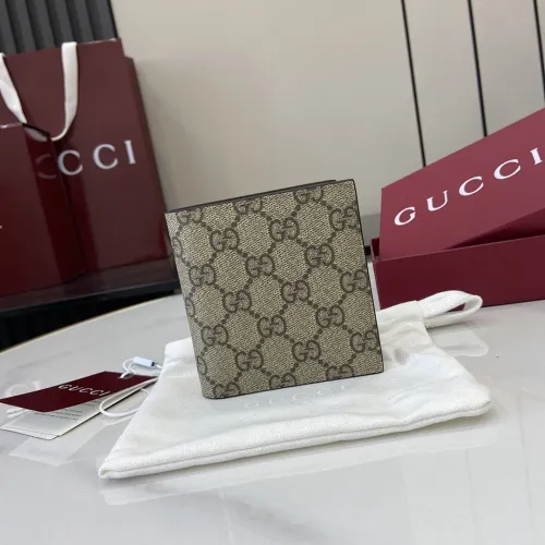 Gucci GG Canvas Bi-Fold Card Wallet 10x10cm #B63870