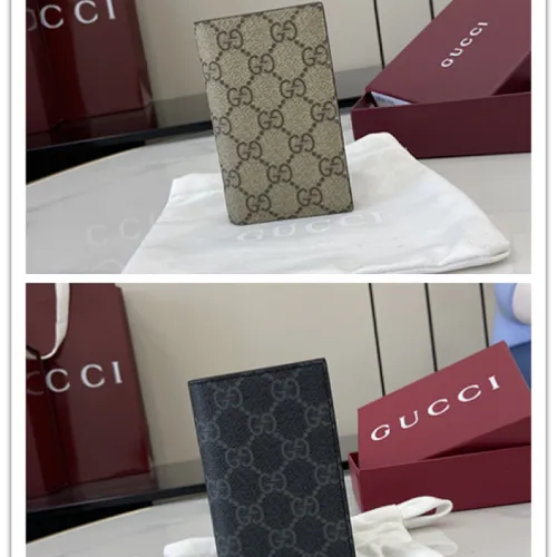 Gucci GG Canvas Bifold Wallet 7.5x12cm #B63868