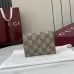Gucci Wallet Bi-color GG Marmont small wallet in beige size:11×8×3cm #B54064