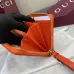 Gucci Zip-Around Wallet with Signature GG Canvas, Orange Trim & Detachable Strap, Stylish & Practical for Everyday Use #B55974