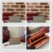 Gucci Zip-Around Wallet with Signature GG Canvas, Orange Trim & Detachable Strap, Stylish & Practical for Everyday Use #B55974