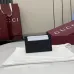 Gucci  wallet in black fabric size:11×7cm #B53488