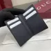 Gucci  wallet in black fabric size:12×7.5cm #B53486