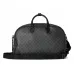 Gucci GG Emblem medium duffle bag in black fabric size:47×31×25cm #B53483