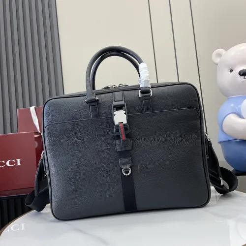 Gucci Leather Men Business Briefcase 816757 W37xH29xD7cm #B67164