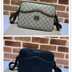 Gucci Messenger Bag with Interlocking G Beige size:22×20×6cm #B53626