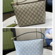 Gucci Gucci Black Leather Horsebit 1955 Mini Bag #B52545