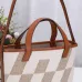 Hermes New Canvas Shopping Bag #999934698