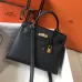 Hermes handbag Black #B42812