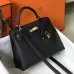 Hermes handbag Black #B42812