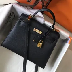 Hermes handbag Black #B42812