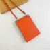 Hermes  Fashion new style card bag and wallets  and phone bag sliver logo 18*12*3cm  #999934606