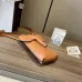 LOEWE Elephant Pocket Shoulder Bag Leather Brown size:19×8×4cm #B54048