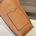 LOEWE Elephant Pocket Shoulder Bag Leather Brown size:19×8×4cm #B54048