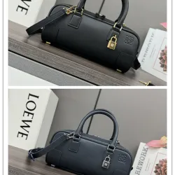 Loewe 062417 Amazona 23 Cropped Bag in Calfskin Size 23x10x11CM #B62892 Loewe 062417 Amazona 23 Cropped Bag in Calfskin Size 23x10x11CM #B62892