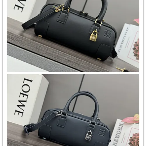 Loewe 062417 Amazona 23 Cropped Bag in Calfskin Size 23x10x11CM #B62892