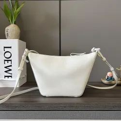 Loewe 262315 Mini Hammock Hobo Bag in Calfskin Size 28x17x9.5CM #B62913 Loewe 262315 Mini Hammock Hobo Bag in Calfskin Size 28x17x9.5CM #B62913