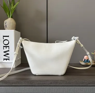 Loewe 262315 Mini Hammock Hobo Bag in Calfskin Size 28x17x9.5CM #B62913 Loewe 262315 Mini Hammock Hobo Bag in Calfskin Size 28x17x9.5CM #B62913