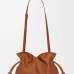 Loewe 26238 Flamenco Drawstring Pouch in Napa Calfskin Size 30x24.5x10.5CM #B62911