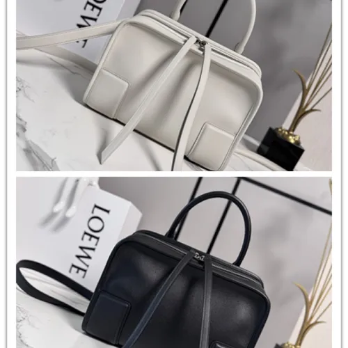 Loewe Amazona 180 Leather Handbag 24.5x10x18.5CM #B63844