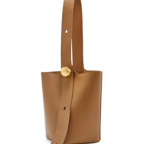 Loewe  Backpack - Multi-Tone Leather Patchwork, Anagram Logo, Drawstring Closure & Zipper Pocket, Stylish Luxury Backpack for Everyday Use #B56829