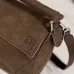 Loewe Featherlight Puzzle Suede Leather Bag 24x10.5x16CM #B63855