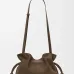 Loewe Flamenco Drawstring Clutch (262386A) - Medium, Grained Calfskin, Adjustable Strap, 30x24.5x10.5cm #B59972