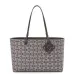 Loewe Large East West Tote Bag in Anagram Jacquard & Leather, 37 x 16 x 25 cm #B63223