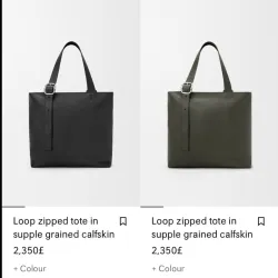 Loewe Loop Leather Tote Bag 35x35x10cm #B63840