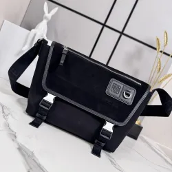 Loewe Medium Canvas & Suede Flex Messenger Bag #B63218