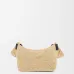 Loewe Medium Ola Raffia & Leather Shoulder Bag, 26 x 13 x 18 cm #B63221
