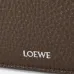 Loewe Men's Crossbody Bag - Brown Grained Leather, Adjustable Webbing Strap, Minimalist Design with Brand Logo, Luxury Compact Messenger Bag #B56856